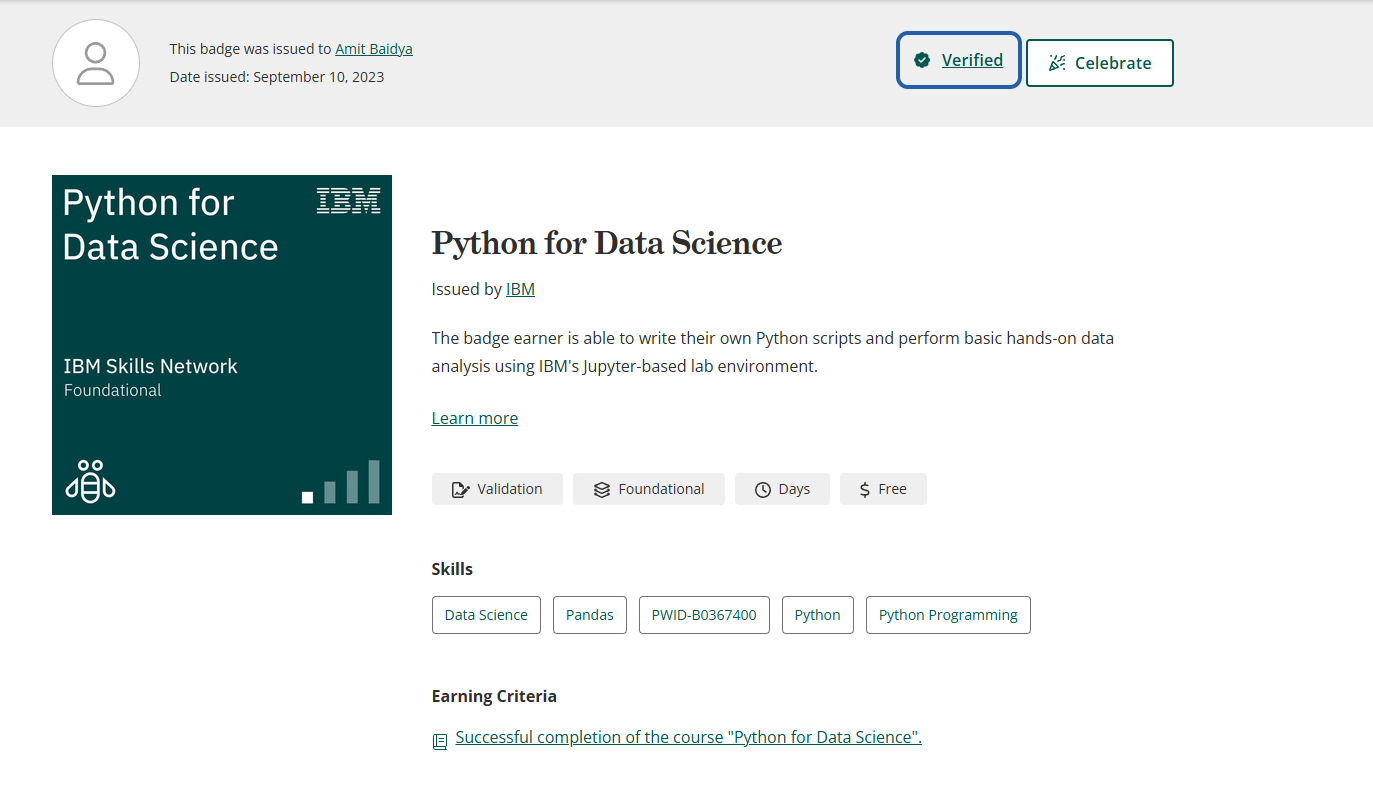 Python For DataScience